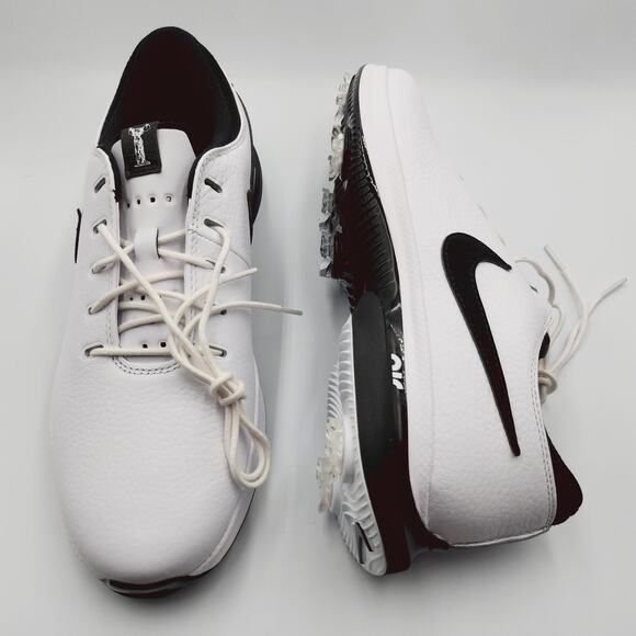 Mens Size 8.5 Nike Golf Shoes Air Zoom Victory Tour 3 Low White Black DV6798-103 main image 5